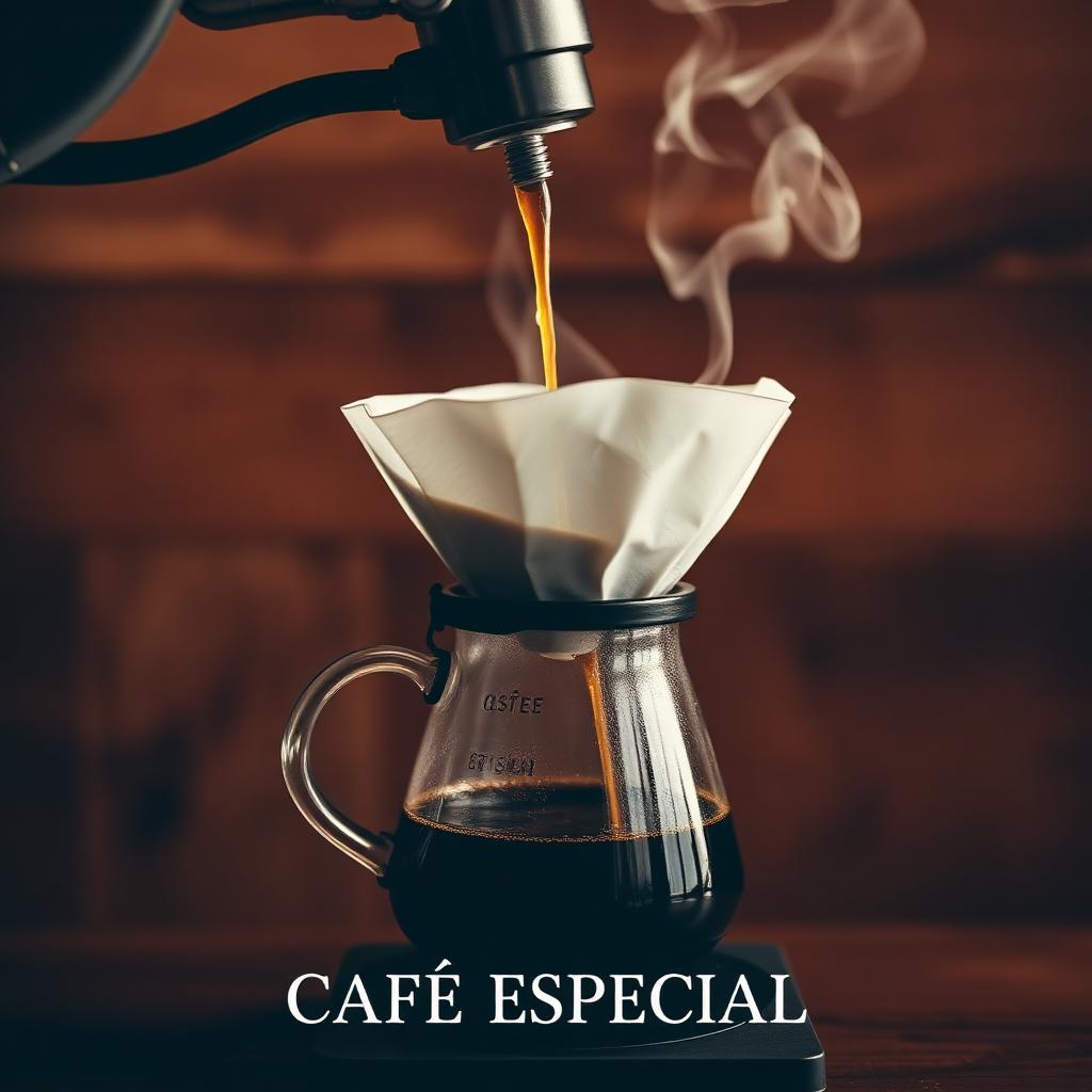 Post de cafeteria especial gerado por IA